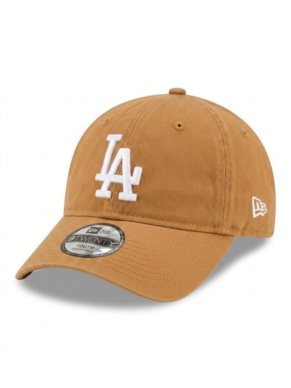 New Era Los Angeles Dodgers Youth 9TWENTY Adjustable Hat - Brown